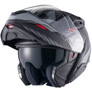 NEXX X.Lifetour Globe Negro / Rojo Casco Matt - Imagen 2