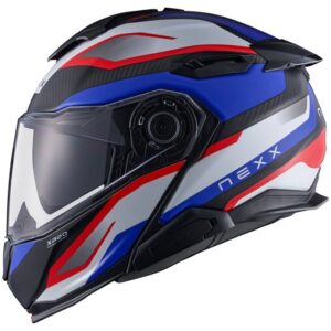NEXX X.Lifetour Pro Mile Azul / Rojo Casco Matt - Imagen 3