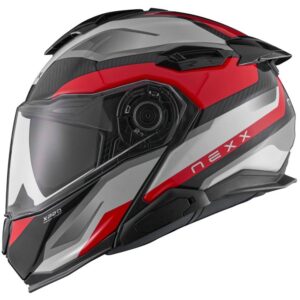NEXX X.Lifetour Pro Mile White / Red Helmet - Image 3