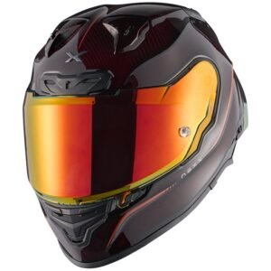 NEXX X.R3R Carbon Hagibis Red Helmet - Image 1