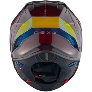 NEXX X.R3R Carbon Hagibis Red Helmet - Image 3