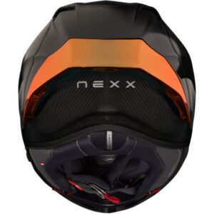 NEXX X.R3R Zero Pro 2 Carbon / Red Matt Helmet - Image 3