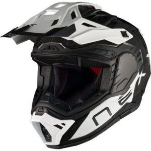 NEXX X.Rally Carbon Gravix Carbon / White Helmet - Image 3
