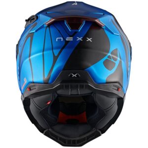 NEXX X.WST3 B-Side Sky Blue / Black Matt Helmet - Image 3