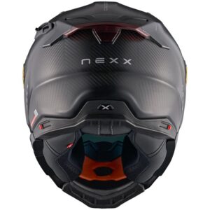 NEXX X.WST3 Carbon Zero Pro Carbon / Red Matt Helmet - Image 3