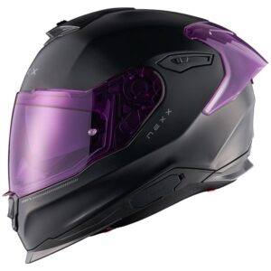 NEXX Y.100R Subsonic Black / Pink Matt Helmet - Image 2