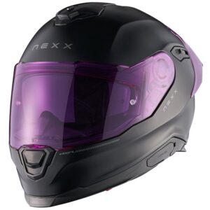 NEXX Y.100R Subsonic Black / Pink Matt Helmet - Image 1