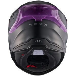 NEXX Y.100R Subsonic Black / Pink Matt Helmet - Image 3