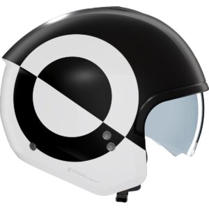 NOLAN N20-2 Viceversa Black / White Matte Helmet - Image 3