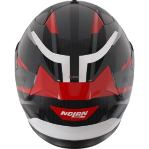 NOLAN X-904 Ultra Carbono Calibro Carbono / Antracita / Casco Rojo - Imagen 3