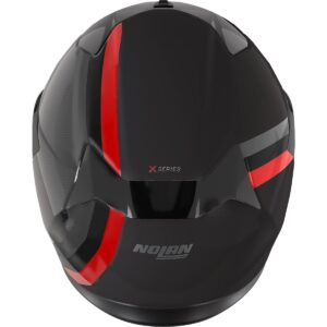 NOLAN X-904 Ultra Carbon Gemini Carbon / Negro / Rojo / Antracita / Casco Gris - Imagen 3