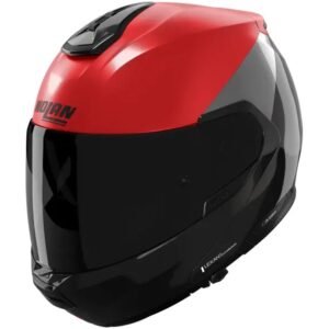 NOLAN N100-6 Verniciatura Speciale Rojo / Negro / Casco Matte de Antracita - Imagen 1