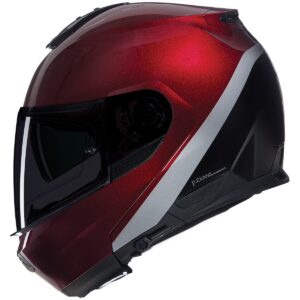 NOLAN N100-6 Verniciatura Speciale Visceral Red / Black Helmet - Image 3