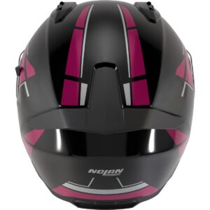 NOLAN N60-6 Sincrono Black / Fuchsia Helmet - Image 3