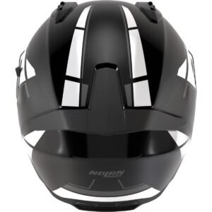N60-6 Casco de metal negro/blanco - Imagen 3