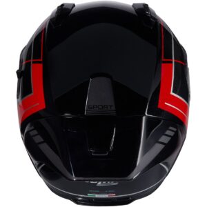 NOLAN N60-6 Sport Mesmerico Black Metal / Red Helmet - Image 3