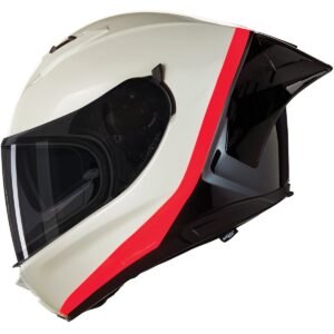 NOLAN N60-6 Sport Verniciatura Speciale Perla / Casco Negro / Naranja - Imagen 2