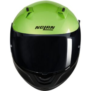 NOLAN N60-6 Verniciatura Speciale Black / Impulso Green / Grey Helmet - Image 3