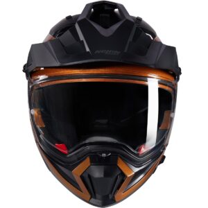 NOLAN N70-2 X Classico Nobile Ochre / Black Helmet - Image 3