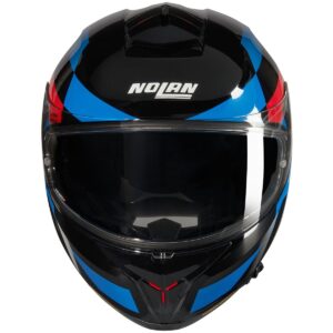 NOLAN N80-8 Alfiere Black / Blue / Red Helmet - Image 3