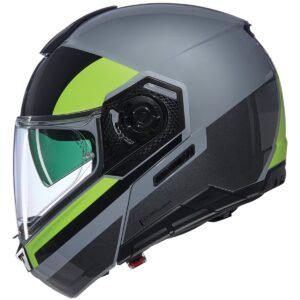 NOLAN N90-3 Casco Roboto Gris / Negro / Amarillo - Imagen 2