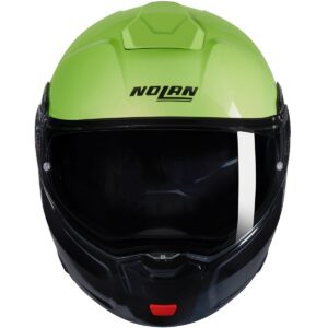 NOLAN N90-3 Verniciatura Speciale Impulso Green / Black Helmet - Image 3