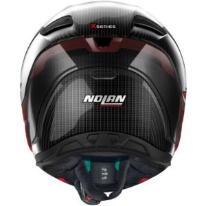 NOLAN X-804 RS Ultra Carbono caliente Lap Carbon Rojo SE Casco - Imagen 3