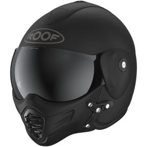 ROOF Roadster Hierro Matt Negro / Casco Negro - Imagen 1