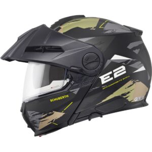 SCHUBERTH E2 Trail Green Helmet - Image 3
