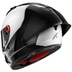 SHARK Aeron GP Blank SP Carbon / White / Anthracite Helmet - Image 3
