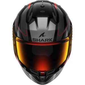 SHARK D-Skwal 3 Sizler Black / Anthracite / Red Helmet - Image 3