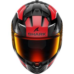 SHARK Ridill 2 Bersek Black / Red / Anthracite Helmet - Image 3
