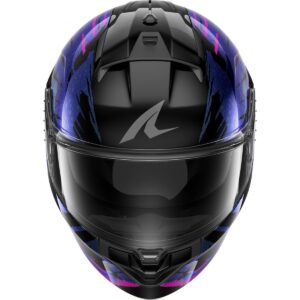 SHARK Ridill 2 Reptaia Black / Violet / Teal Helmet - Image 3