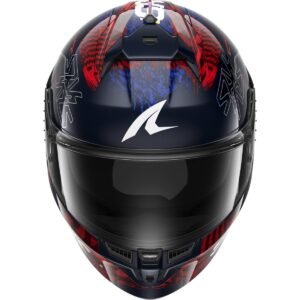 SHARK Skwal Copa de velocidad de Vib Azul / Rojo / Amarillo Casco - Imagen 3