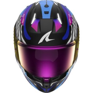 SHARK Skwal i3 Speed-Fancy Black / White / Blue Helmet - Image 3