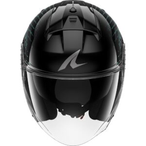 SHARK Skwal Jet Reptaia Negro / Violeta / Casco Teal - Imagen 3