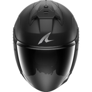 SHARK Skwal Jet Cup Dark Shadow Black Matt Helmet - Image 3