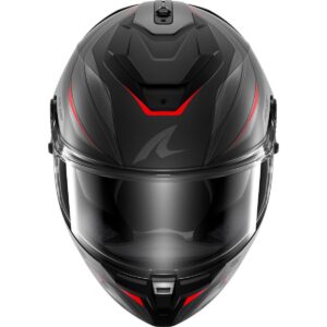 SHARK Spartan GT Pro Carbon Mekarium Carbon / Anthracite / Red Helmet - Image 3