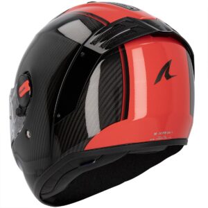 SHARK Spartan RS Carbon 1.3 SE Carbon / Red / Carbon Helmet - Image 3
