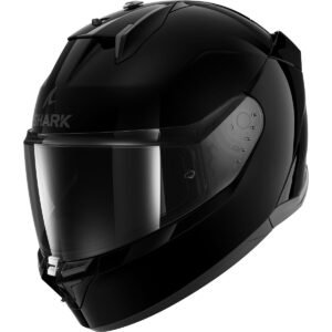 SHARK D-Skwal 3 Blank Black Helmet - Image 1
