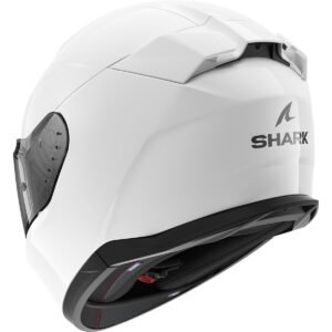 SHARK D-Skwal 3 Blank White Helmet - Image 2