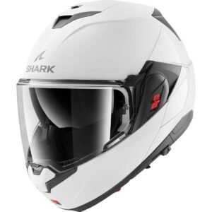 SHARK Oxo Blank Pearl White Helmet - Image 2