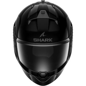 SHARK Ridill 2 Blank Black Helmet - Image 3