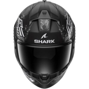SHARK Ridill 2 Molokai Black / White / Silver Helmet - Image 3