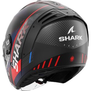 SHARK RS Jet Carbon Speed-Tech Carbon / Blue / Red Helmet - Image 3