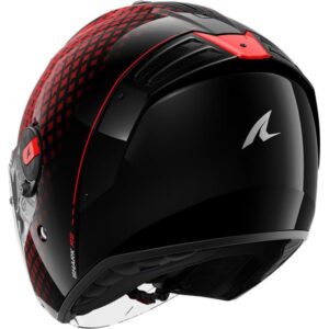 SHARK RS Jet Stride Black / Red / Antrhracite Helmet - Image 3