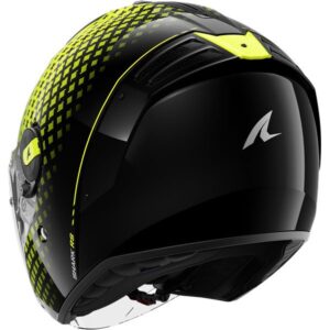 SHARK RS Jet Stride Black / Yellow / Silver Helmet - Image 3