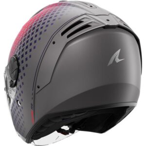 SHARK RS Jet Stride Silver / Violet / Blue Helmet - Image 3