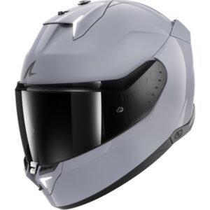 SHARK Skwal i3 Dark Shadow Edition Silver Helmet - Image 1