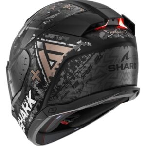 SHARK Skwal i3 Hellcat MAT Black / Chrom / Anthracite Helmet - Image 3